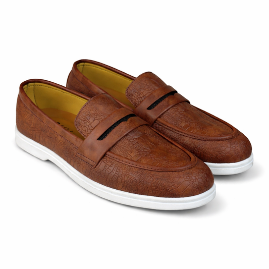 BROWN MEDICATED LOAFER