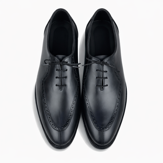BLACK BROGUE OXFORD